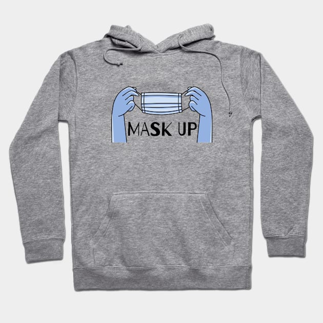 Mask Up Hoodie by e s p y